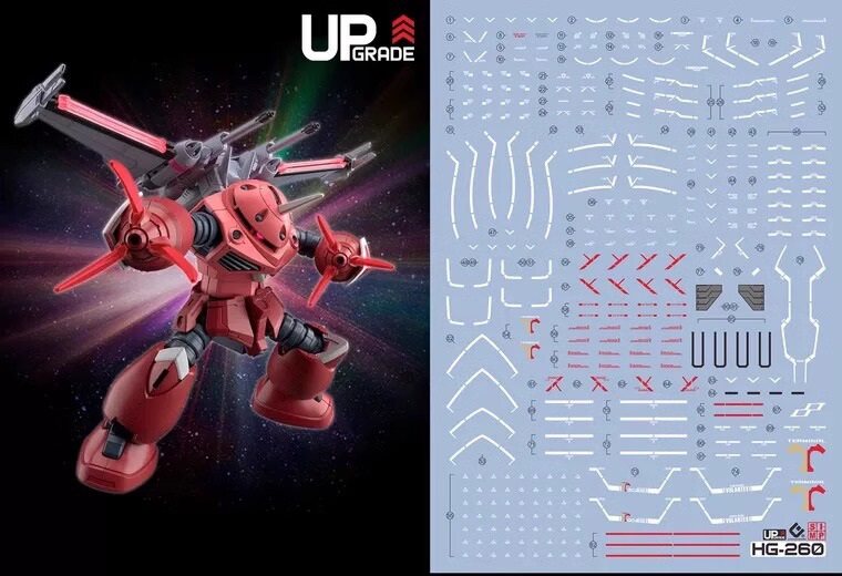 C110 HG Z'Gok (Seed Freedom Ver.) Water Slide Decal