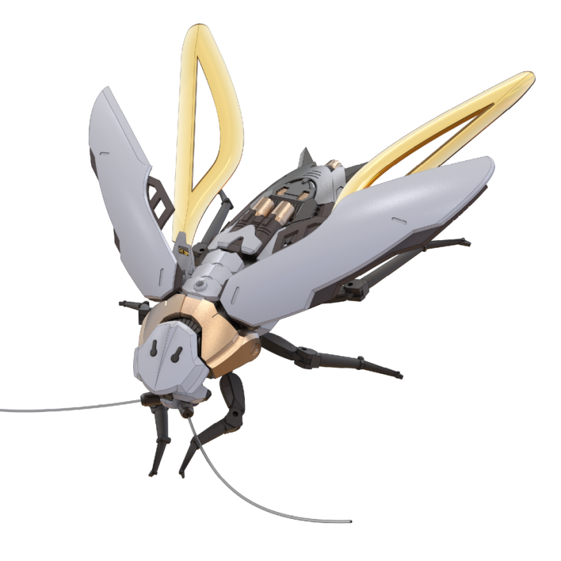 RB-P-02 Guangdong Cockroach (Cantonese Heavy Utility Vehicles) Model Kit