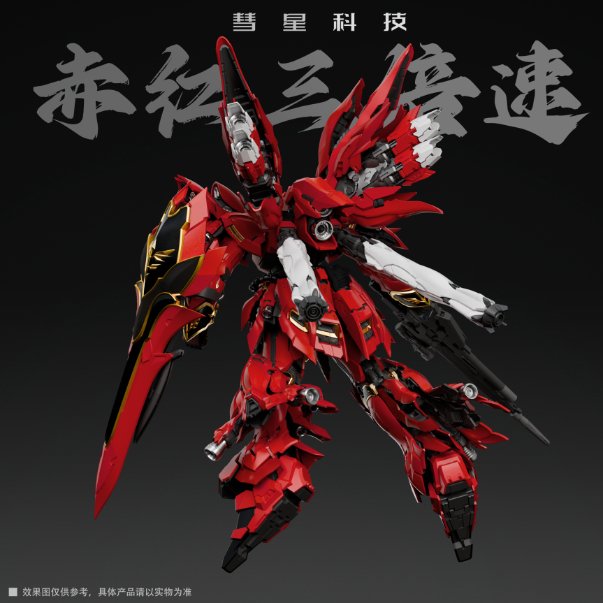 Comet Technology 1/100 MSN-06S The Red Comet Model Kit – USA