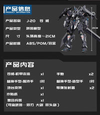 Flying Fighter J-20 Cangwei Model Kit