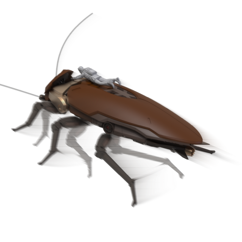 RB-P-02 Guangdong Cockroach (Cantonese Heavy Utility Vehicles) Model Kit