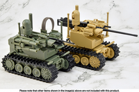 Little Armory LD049 UGV Armed Robot System 2 Caliber Carrier 1/12 Scale Accessory Set