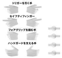 Little Armory x Megami Device LA-OP21 White Gloves 1/12 Scale Accessory Set