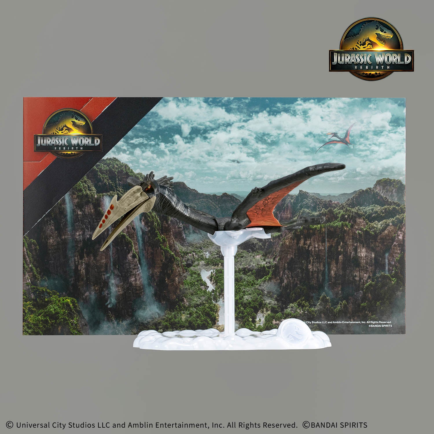 Jurassic World Rebirth Plannosaurus Quetzalcoatlus Model Kit