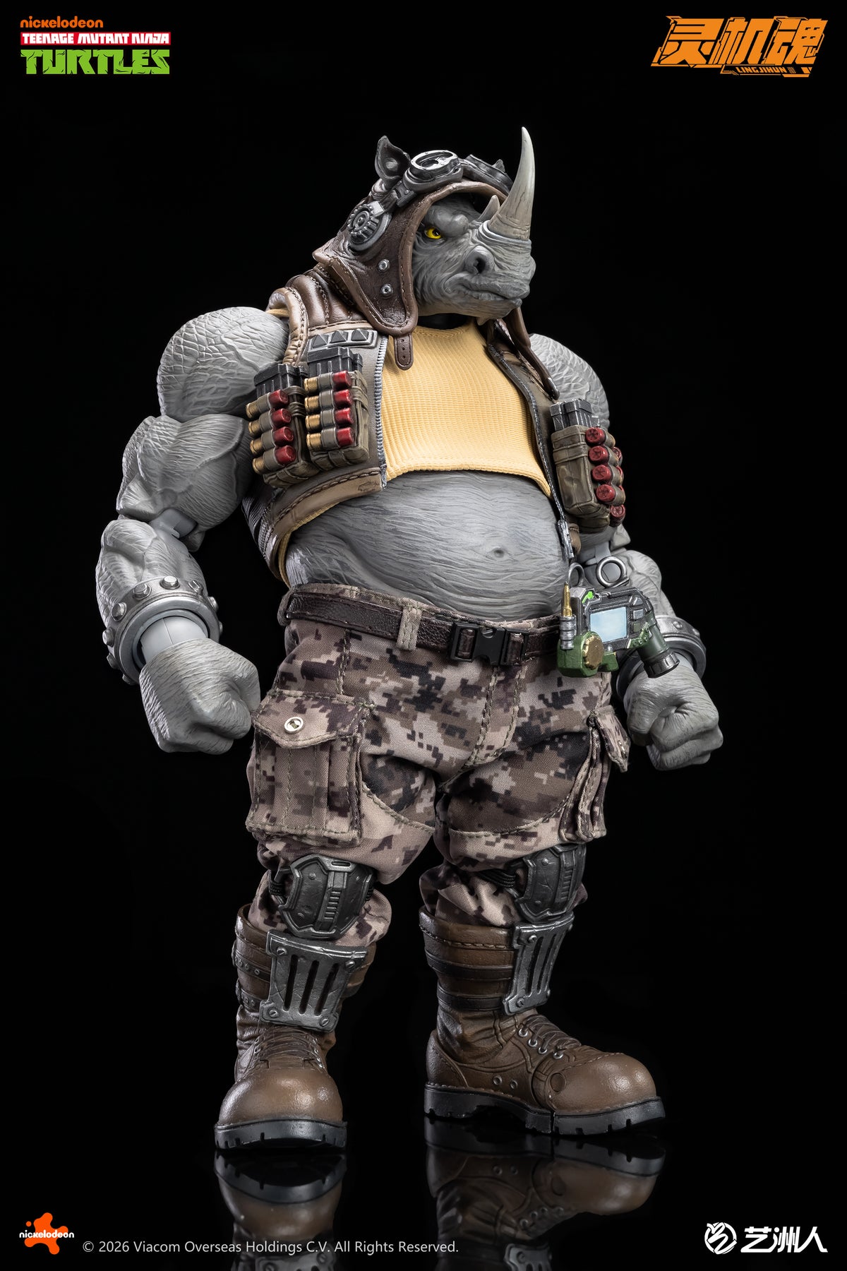 Teenage Mutant Ninja Turtles Rocksteady Action Figure