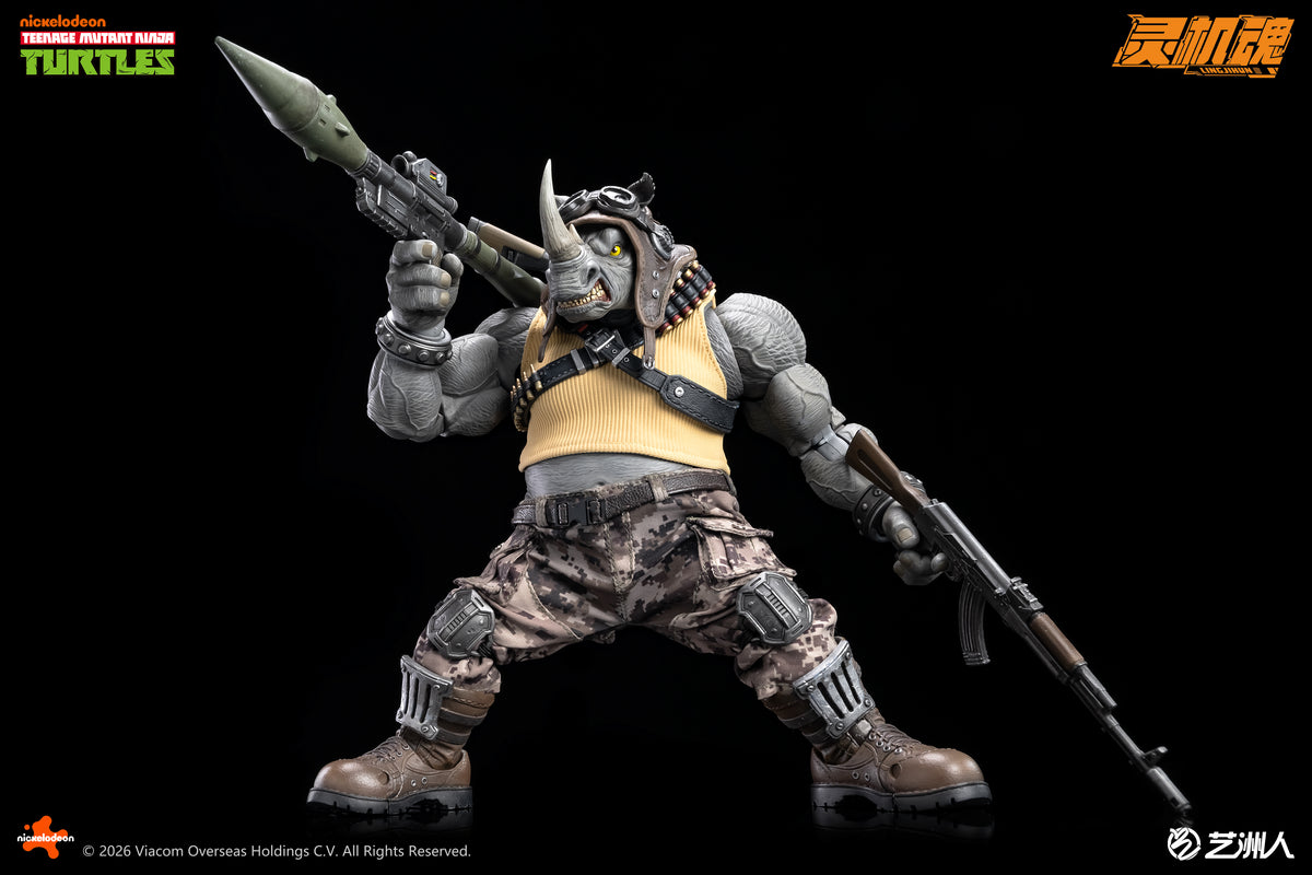 Teenage Mutant Ninja Turtles Rocksteady Action Figure
