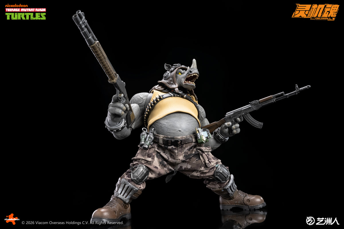 Teenage Mutant Ninja Turtles Rocksteady Action Figure