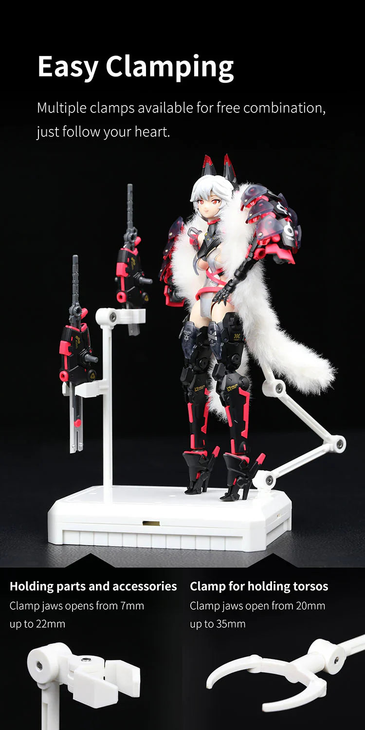 DSPIAE UMS-01WT General Purpose Model Display Stand (White)