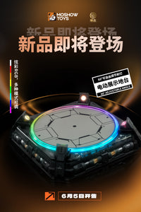 MOSHOW A01 LED Auto Rotating Display Base (White)