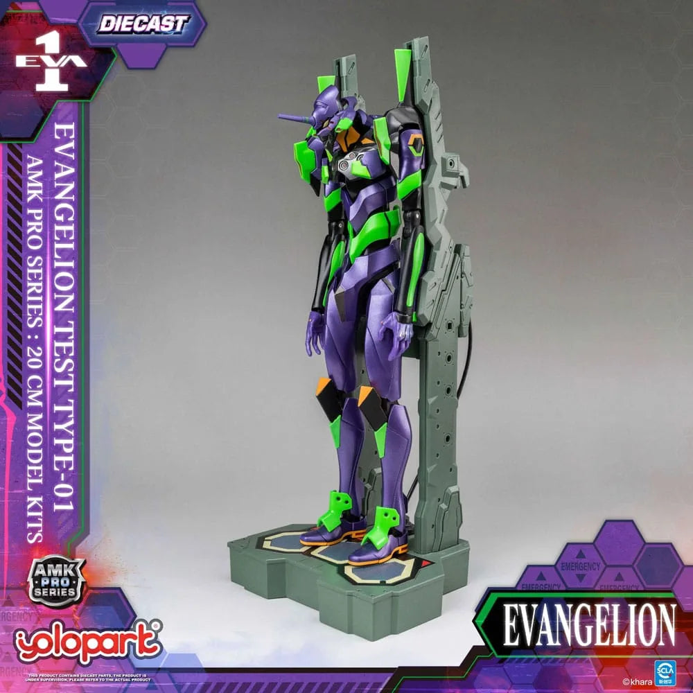 Neon Genesis Evangelion AMK Pro Series Plastic Model Kit Eva-01 Test Type