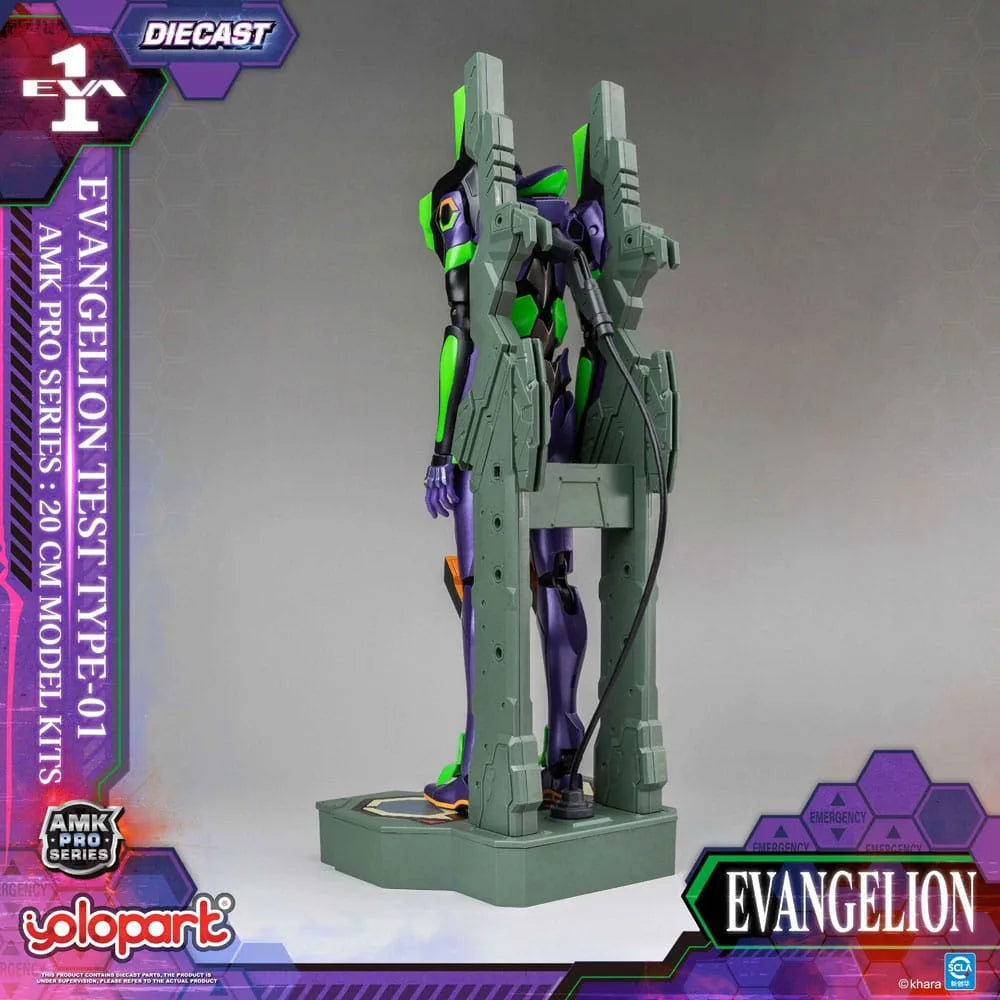 Neon Genesis Evangelion AMK Pro Series Plastic Model Kit Eva-01 Test Type