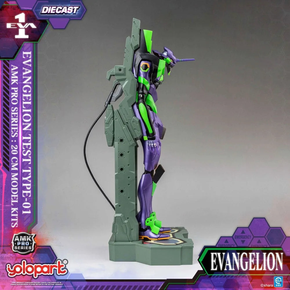 Neon Genesis Evangelion AMK Pro Series Plastic Model Kit Eva-01 Test Type