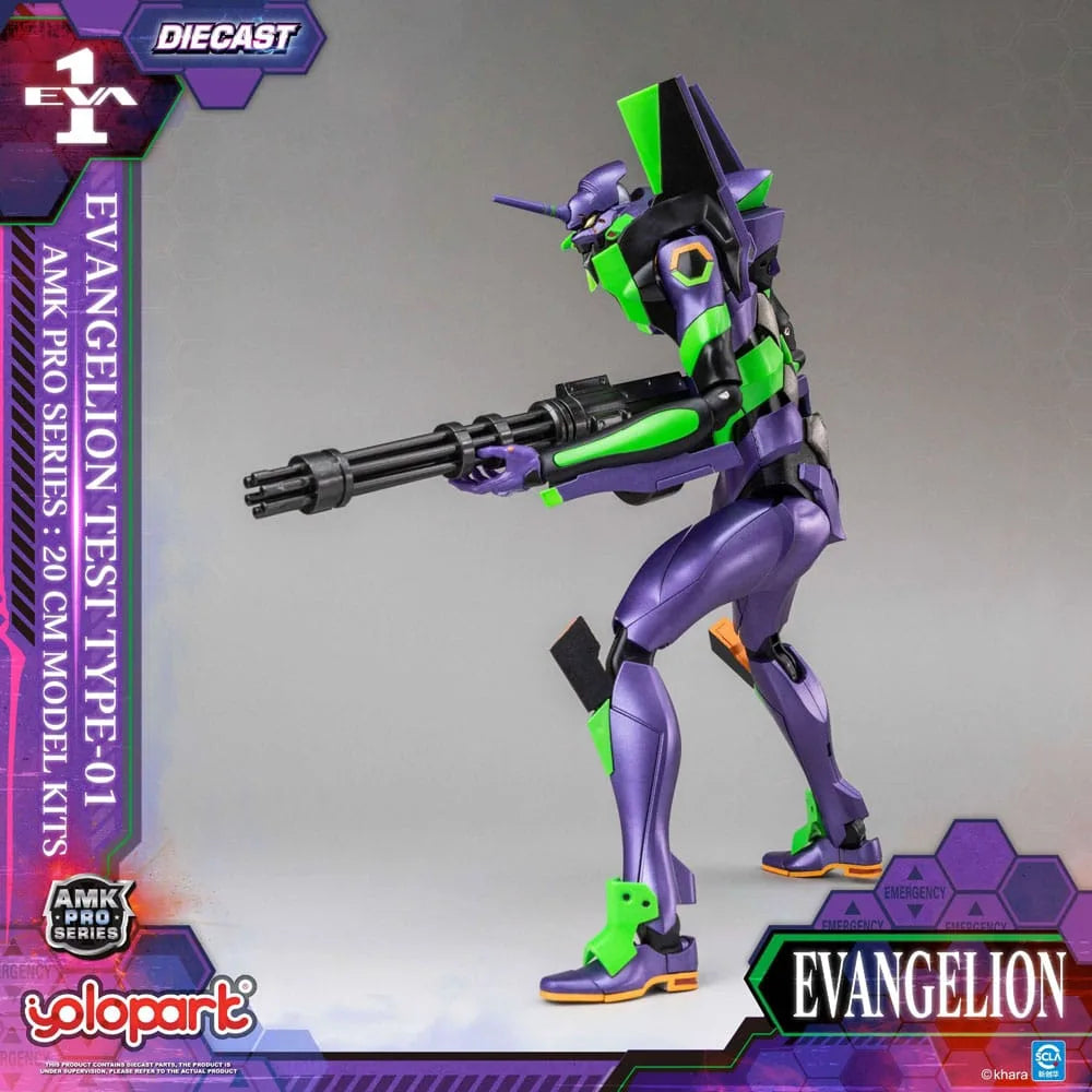 Neon Genesis Evangelion AMK Pro Series Plastic Model Kit Eva-01 Test Type