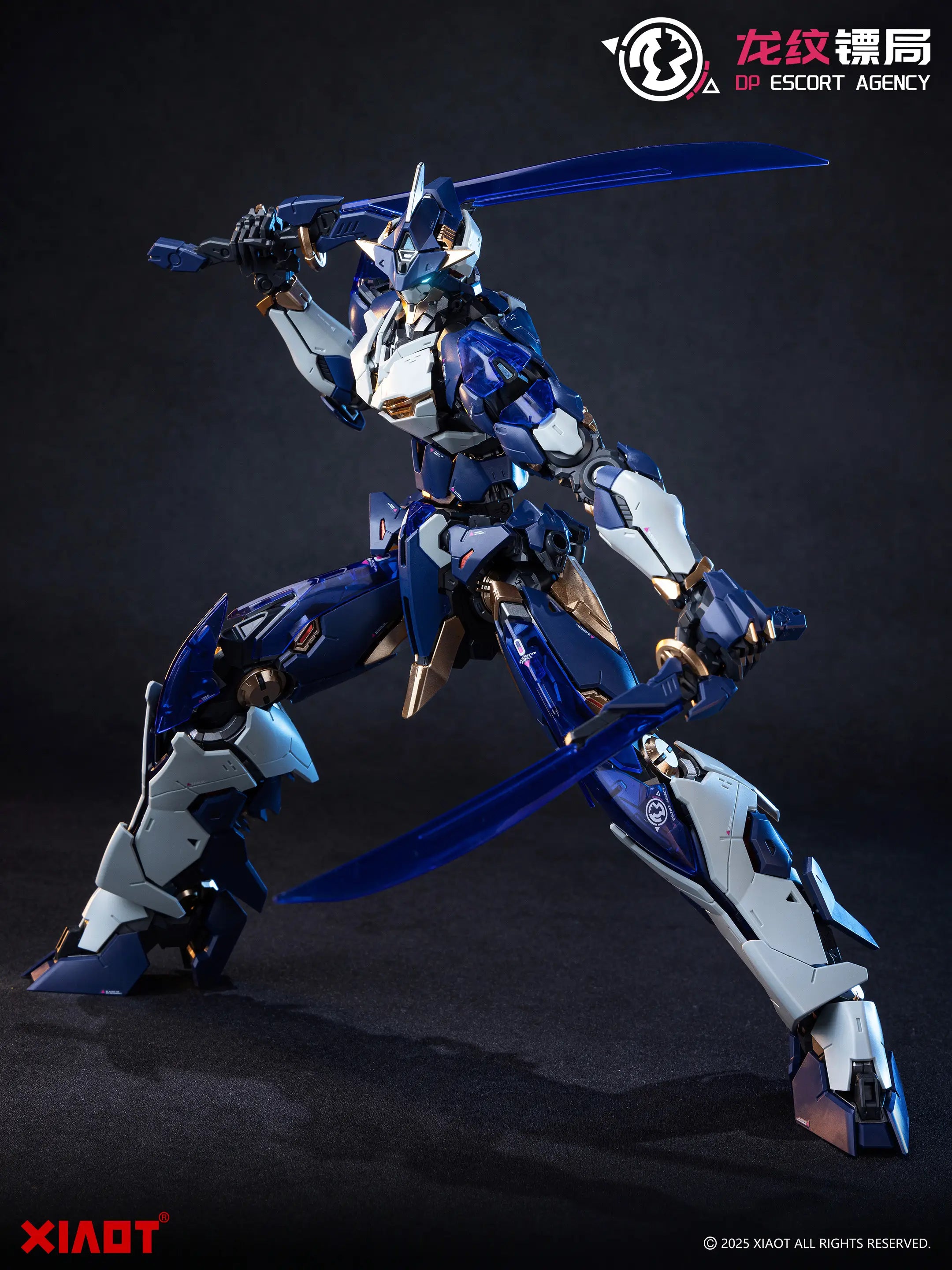 Burning Steel Heavy Industry DP-H01 DP Escort Agency Ling Yao 1/100 Scale Model Kit