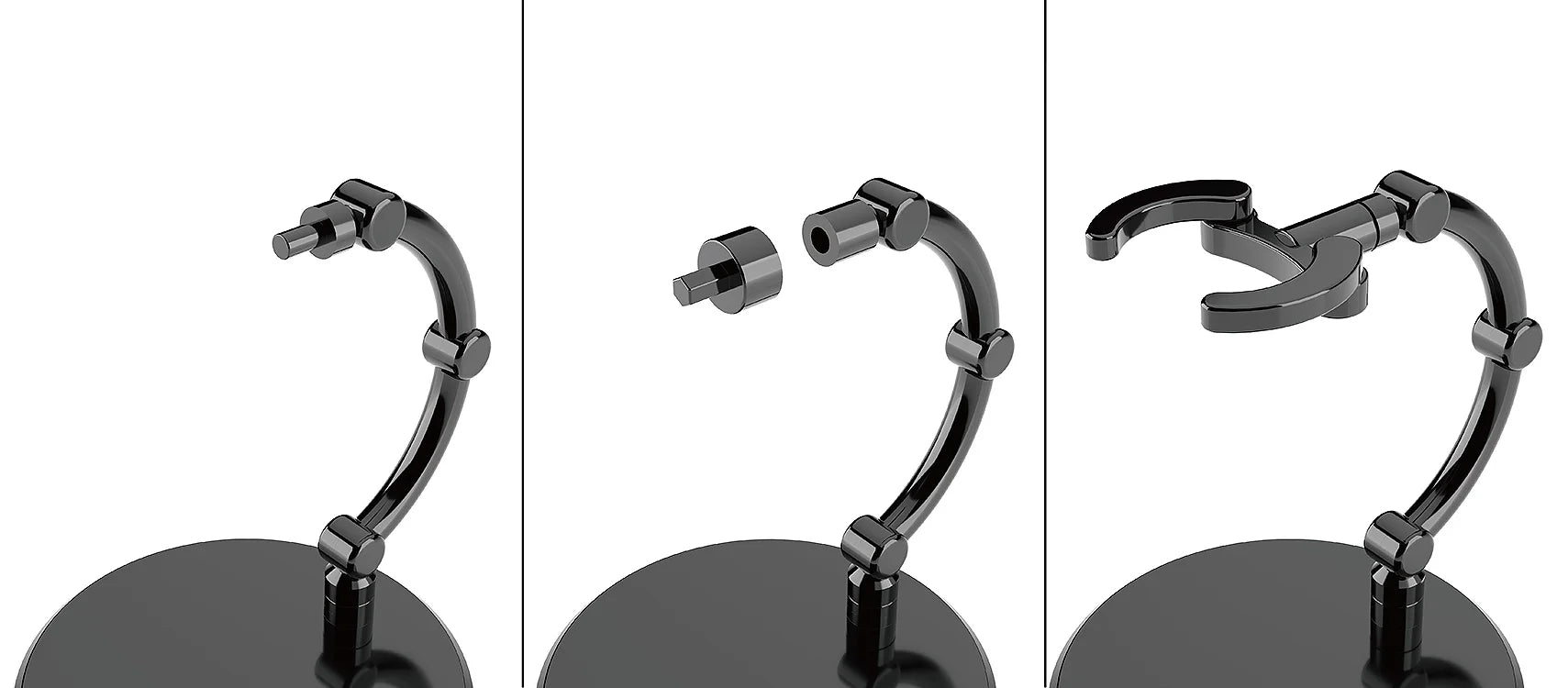 The Simple Stand mini Four-Pack (Black)
