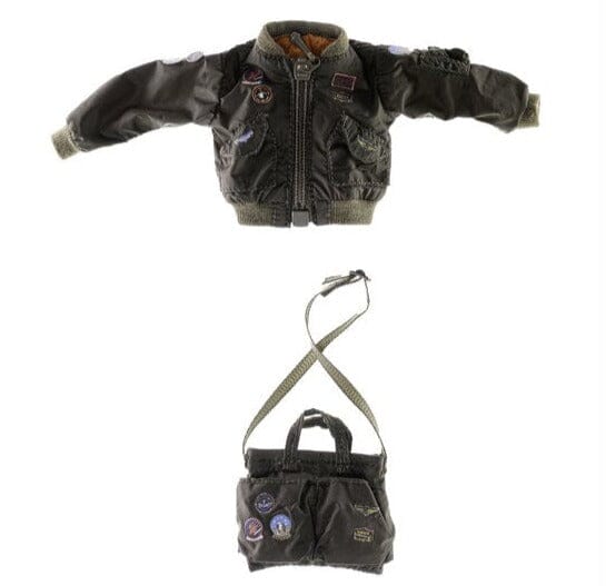 Pocket Art Series Airforce Pilot Jacket & Duffle Bag 1/12 Scale Accessory