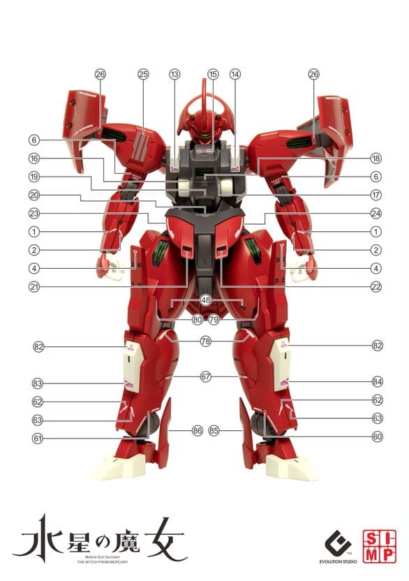 C84 TWFM HG Darilbalde Decal Sheet