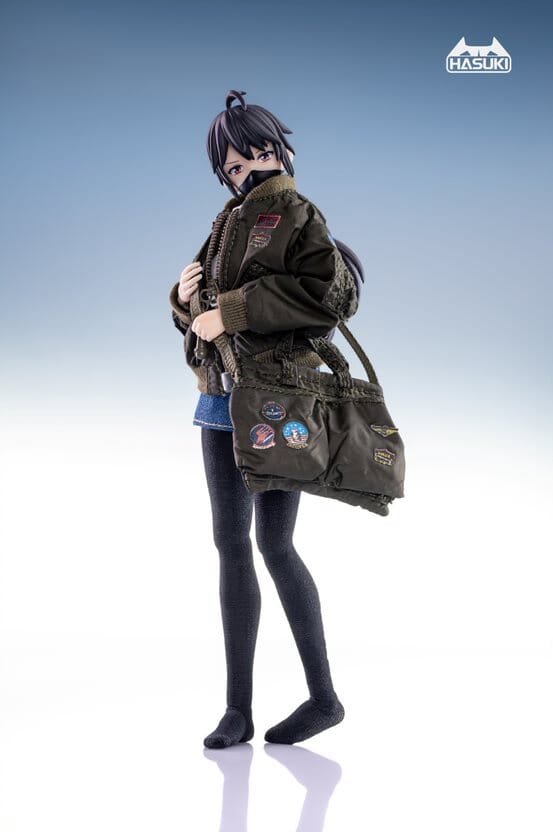 Pocket Art Series Airforce Pilot Jacket & Duffle Bag 1/12 Scale Accessory