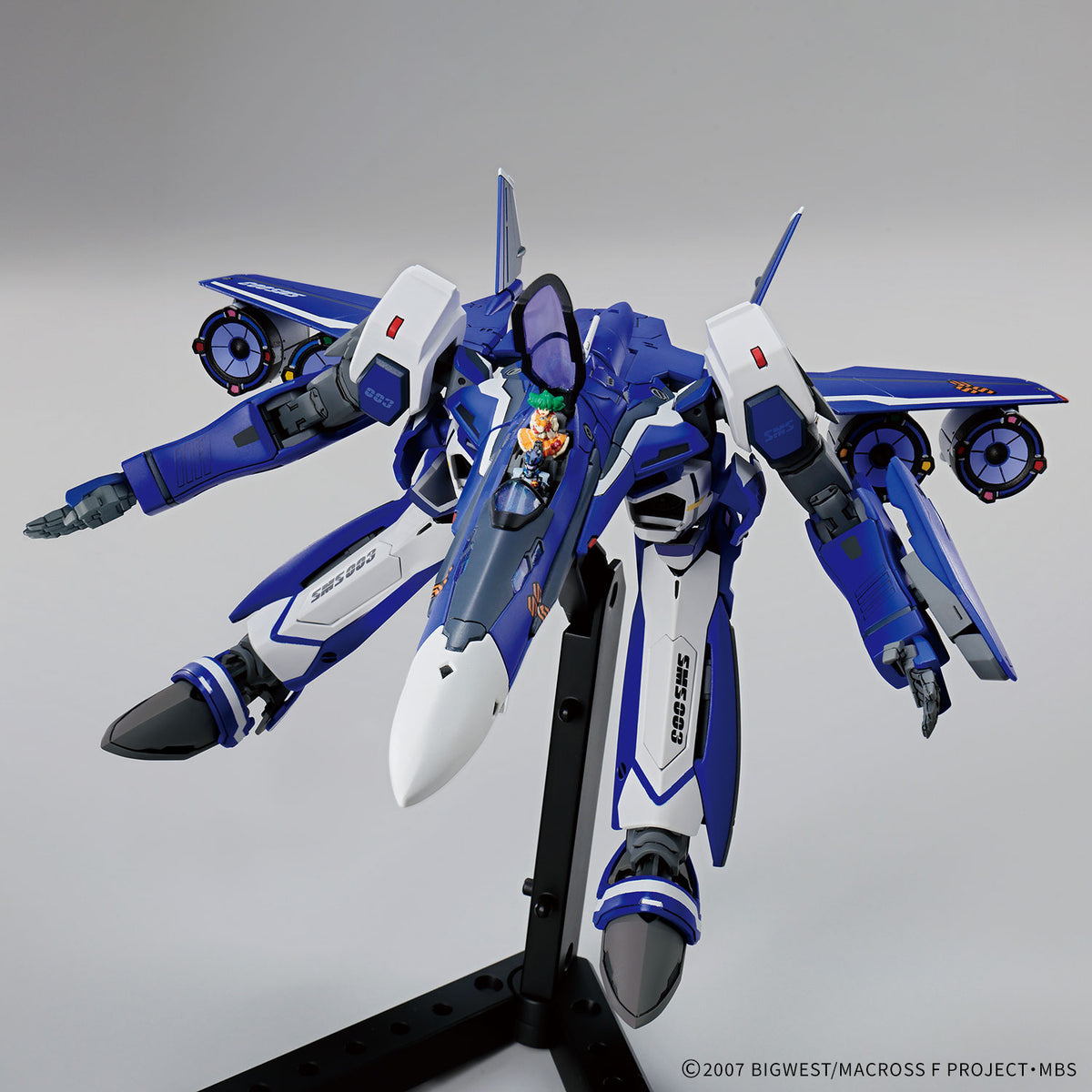 Macross Frontier HG #13 VF-25G Messiah Valkyrie (Michael Blanc Custom) 1/100 Scale Model Kit