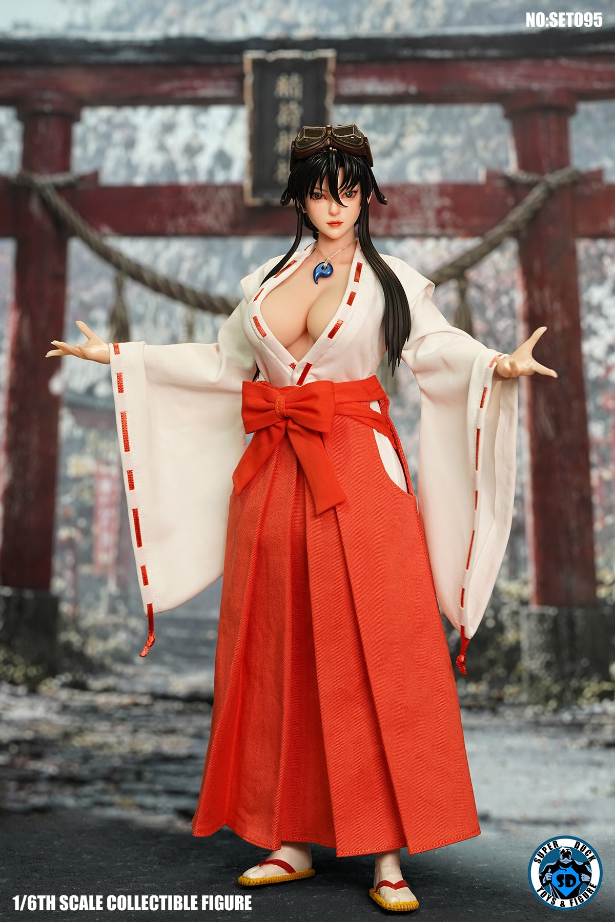 Sengoku Blade (ACE) Ayanokoji Sayo the Aerial Combat Shrine Maiden 1/6 Action Figure