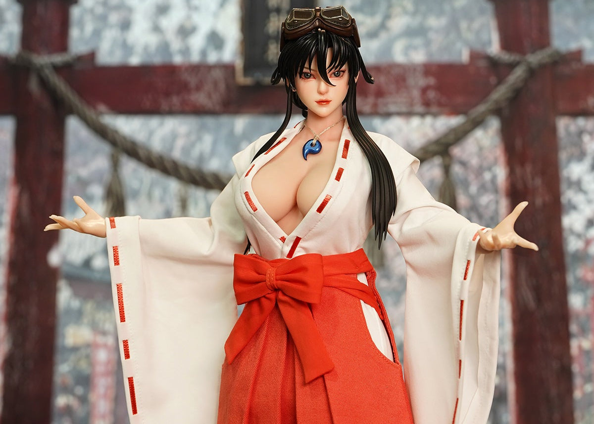 Sengoku Blade (ACE) Ayanokoji Sayo the Aerial Combat Shrine Maiden 1/6 Action Figure