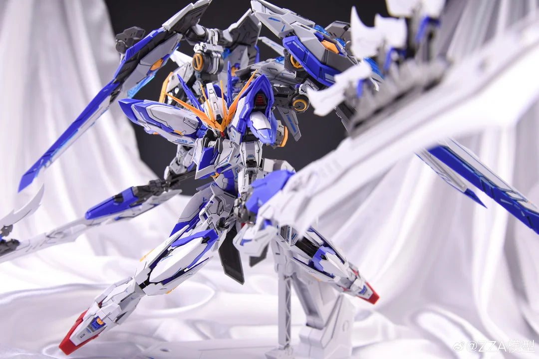ZZA未組立海外製プラモ 1/100 藍焔 青炎BLUE FLAME CH-01 ZZA Model 1/100 Blue Flame (Lanyan) – USA Gundam Store