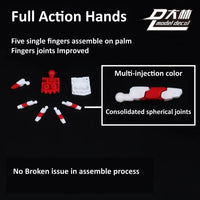 DL MODEL  FULL ACTION HANDS 1/100