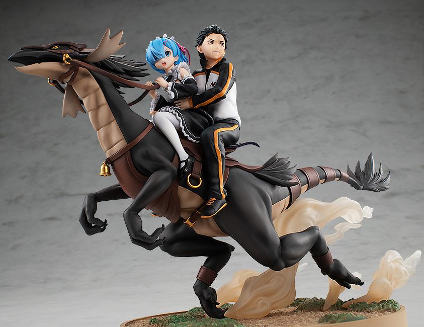 Re:Zero Starting Life in Another World Rem & Subaru (Attack on the White Whale) Figure