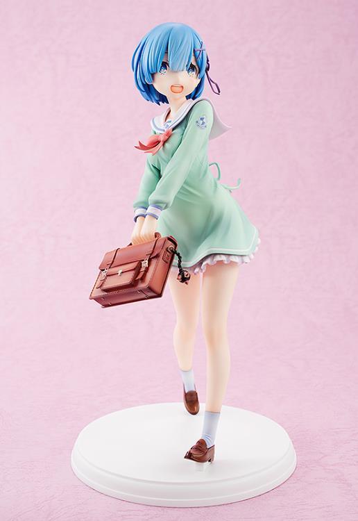 Re:Zero Starting Life in Another World Rem (High School Uniform Ver.) 1/7 Scale Figure