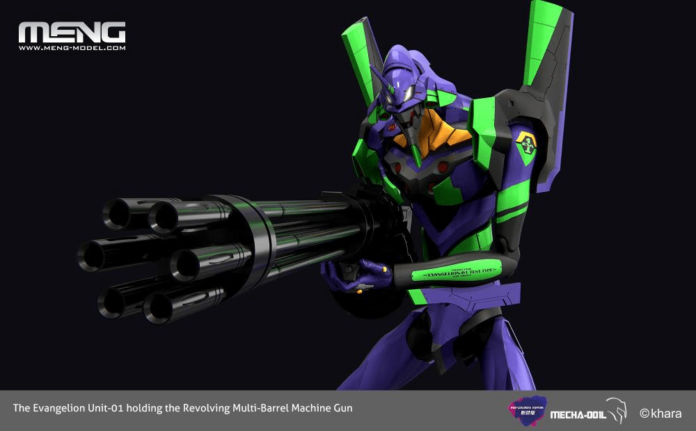 Rebuild of Evangelion EVA Unit-01 Model Kit