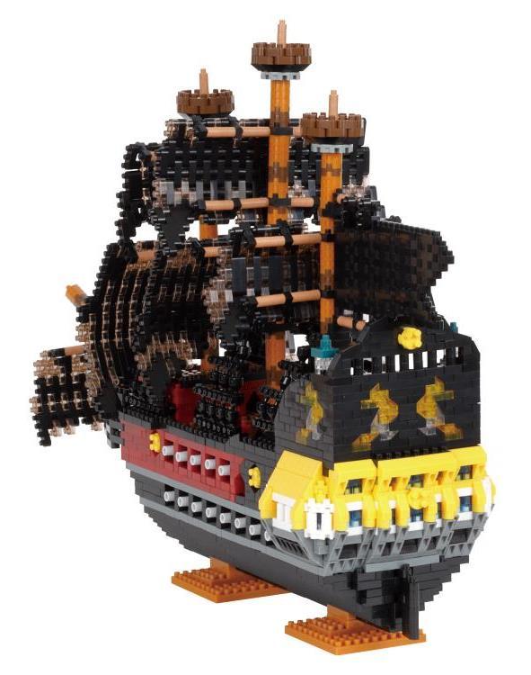 Pirates Nanoblock Advanced Hobby Series NB-050 Pirate Ship