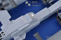 AW-101 GUNDAM & WEAPON MODEL DETAIL THRUSTER BUILDERS PARTS PHOTO ETCH ADD ON