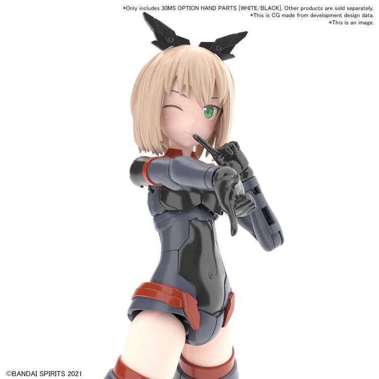 30 Minutes Sisters Option Hand Parts (Black & White) Accessory Pack