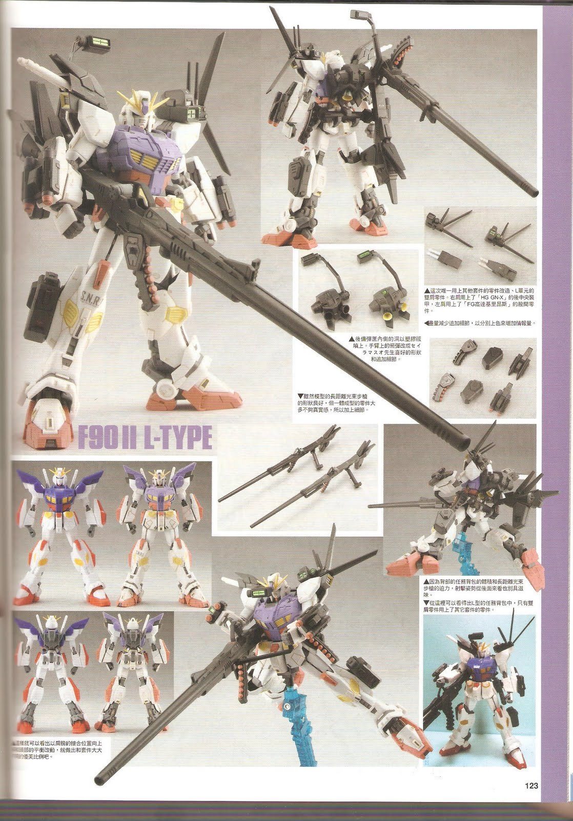 Gundam F90 2L Type 1/100