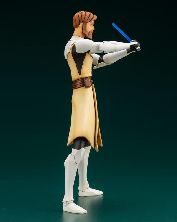 Star Wars: The Clone Wars ArtFX+ Obi-Wan Kenobi Statue (With Ahsoka Tano Piece)
