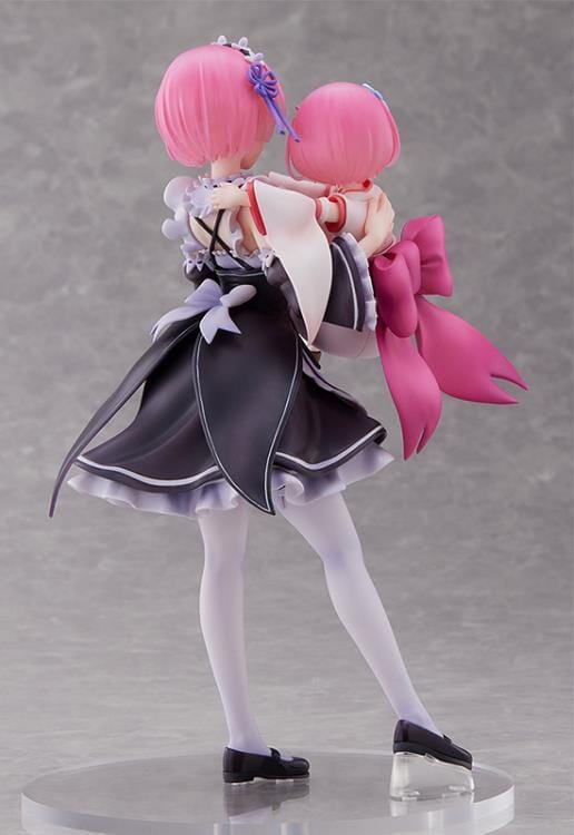 Re Zero Starting Life in Another World S-Fire Ram & Childhood Ram 1/7 Scale Figure