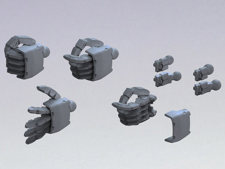 Builders Parts HD 1/144 MS Hand 02 (Zeon Dark Gray)