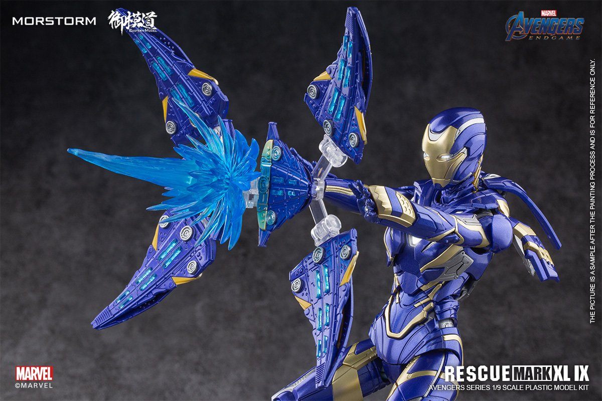 Avengers Endgame Rescue Mark 49 (Deluxe Ver.) 1/9 Scale Model Kit