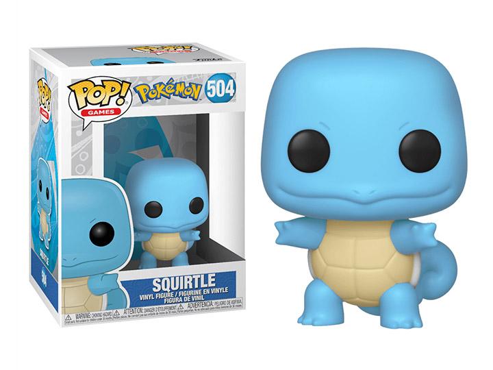 Pop! Games: Pokemon - Squirtle W/ Pop Protector