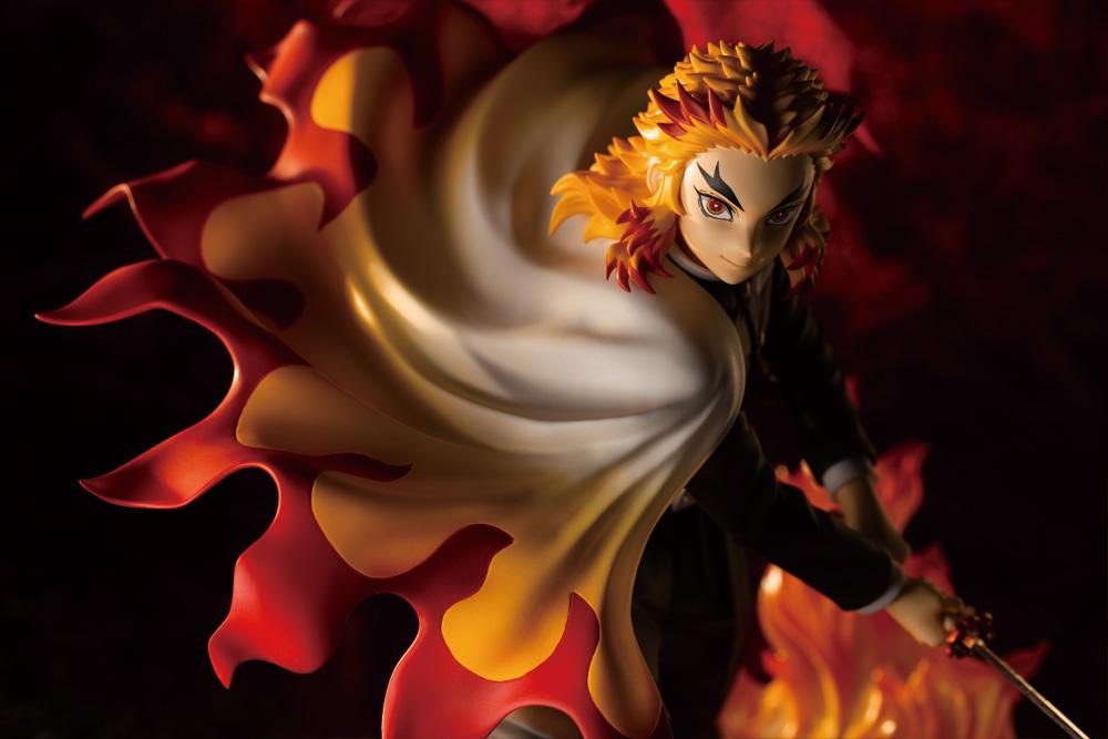 Demon Slayer: Kimetsu no Yaiba ArtFX J Kyoujurou Rengoku (Purgatory Anjuro) Statue