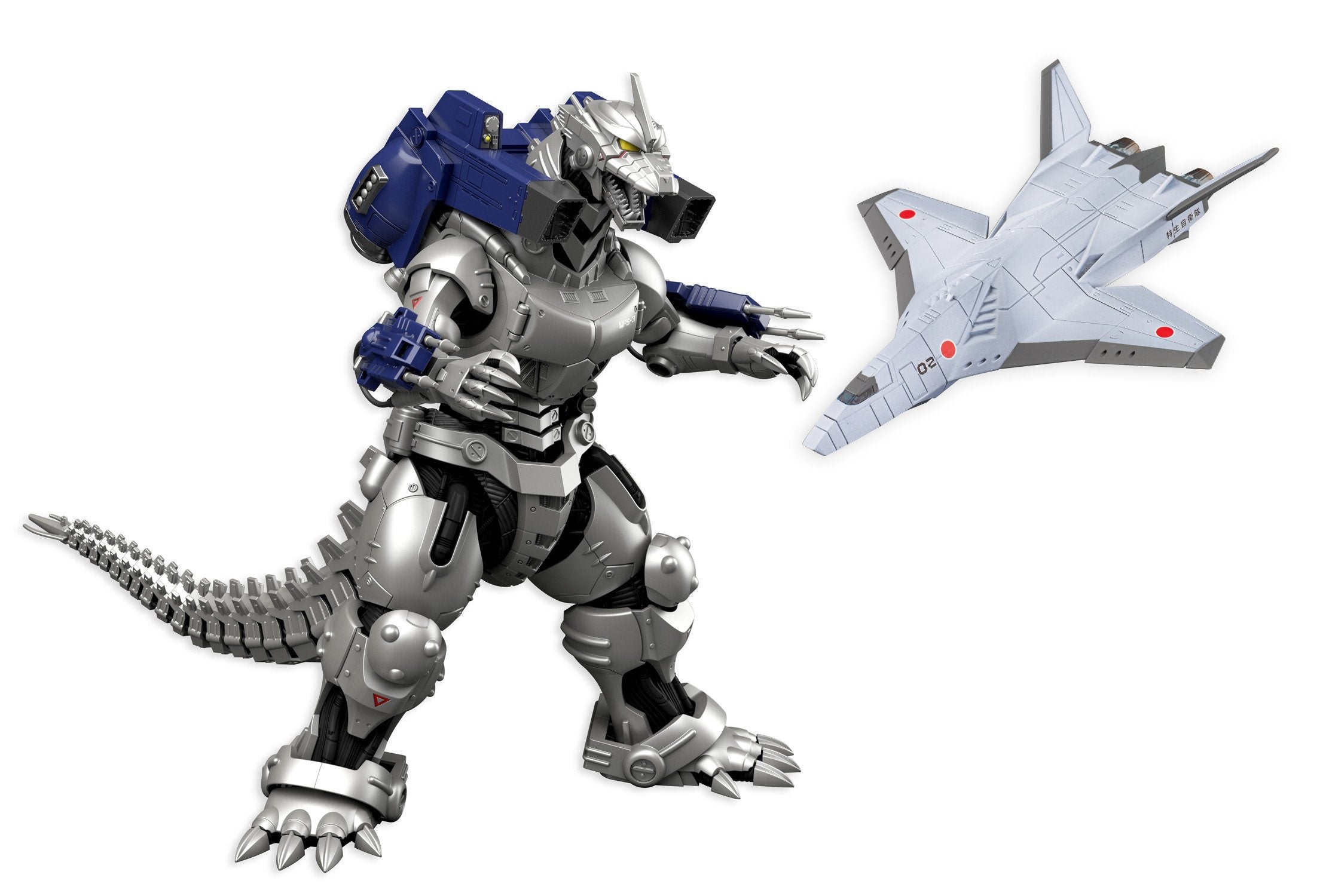 ACKS GODZILLA AGAINST MECHAGODZILLA MODEL KIT: MFS-3 3-KIRYU WITH SHIRASAGI FULL COMPLETE VER.