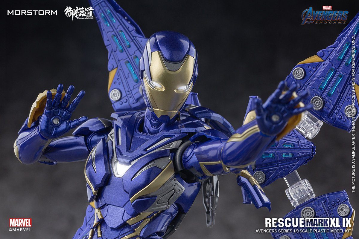 Avengers Endgame Rescue Mark 49 (Deluxe Ver.) 1/9 Scale Model Kit