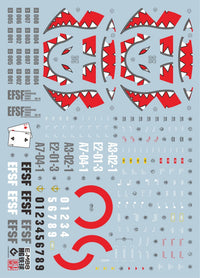 E35 MG 1/100 Ball Decal Sheet