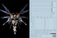 F65 MGEX Strike Freedom Decal Sheet
