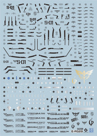 C66 RG MSN-04 Sazabi Black Ver. Decal Set