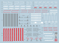 D20 PG Unicorn Gundam (Red) Perfectibility & Divine Expansion Set Decal Sheet