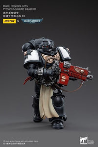 Warhammer 40K Black Templars Primaris Crusader Squad 1/18 Scale Figure Set