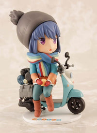 Laid-Back Camp Takashima Castle Model Kit With Rin Shima Figure