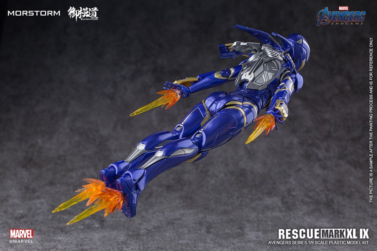 Avengers Endgame Rescue Mark 49 (Deluxe Ver.) 1/9 Scale Model Kit