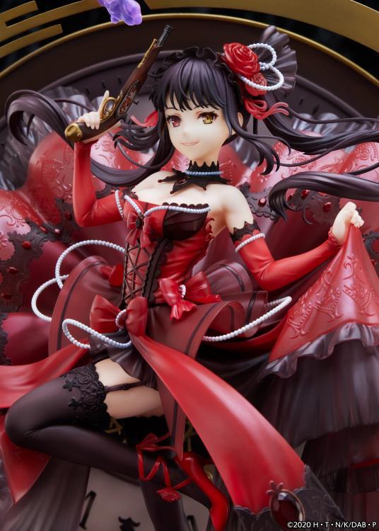 Date A Bullet Kurumi Tokisaki (Pigeon Blood Ruby Dress Ver.) 1/7 Scale Shibuya Scramble Figure